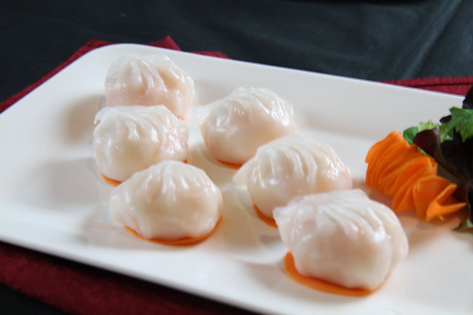 水晶虾饺